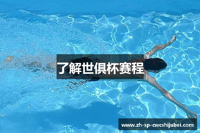 了解世俱杯赛程